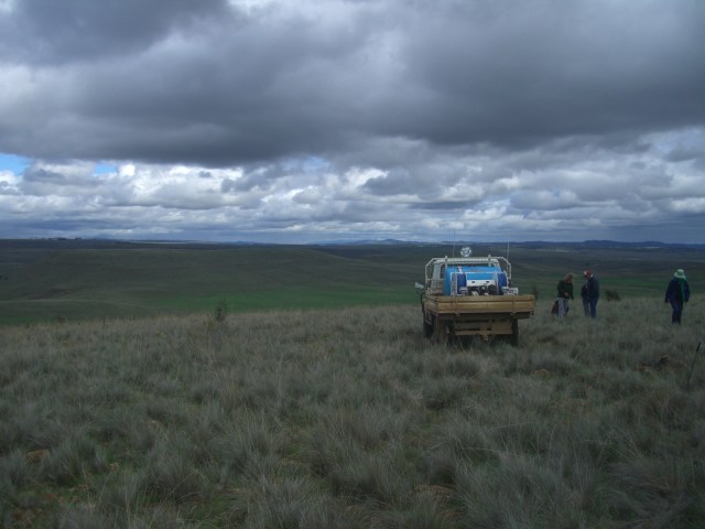 In the field with Office of Environment and Heritage Staff