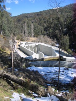 The connection between McKay Creek and Bogong power stations